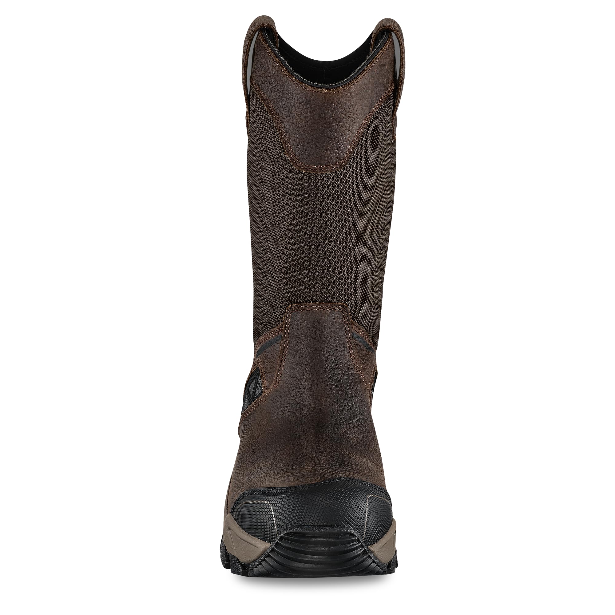 Irish Setter, Crosby, Men’s, 11", Non-Metallic Safety Toe, Waterproof, Full Grain Leather, Work Boot, Brown - Image 4